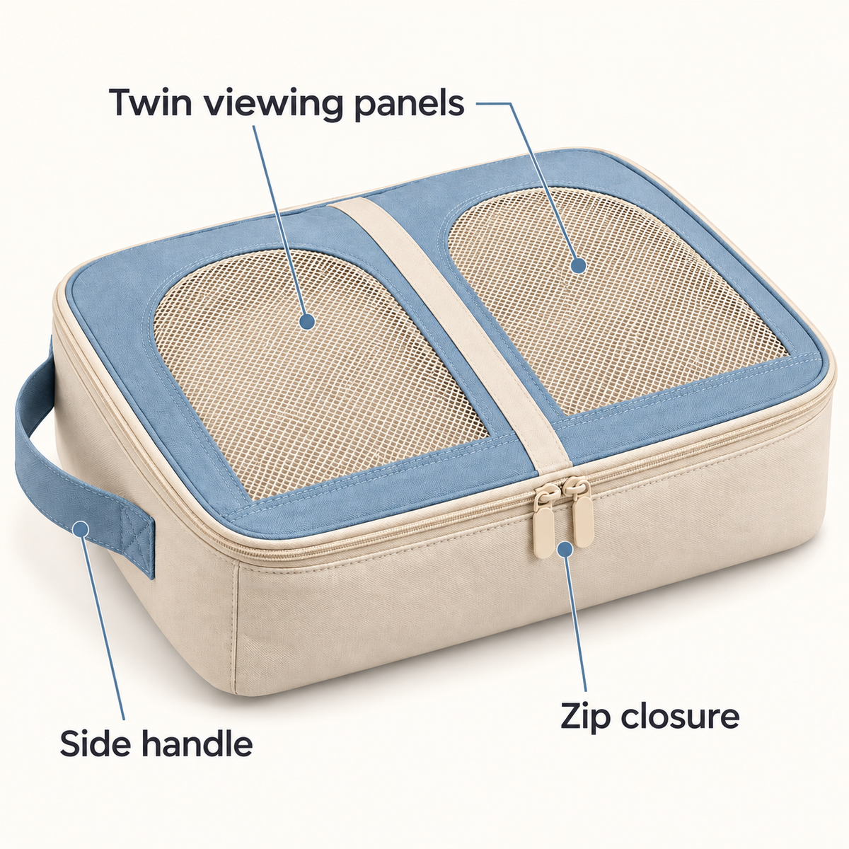 Doppelfach Kofferorganiser