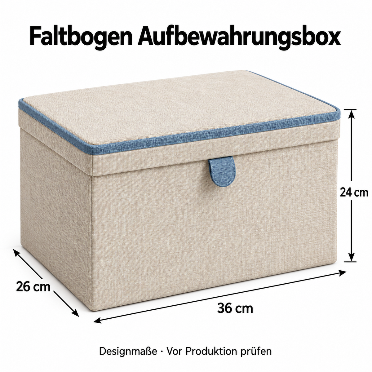 Flachbogen Unterbettasche
