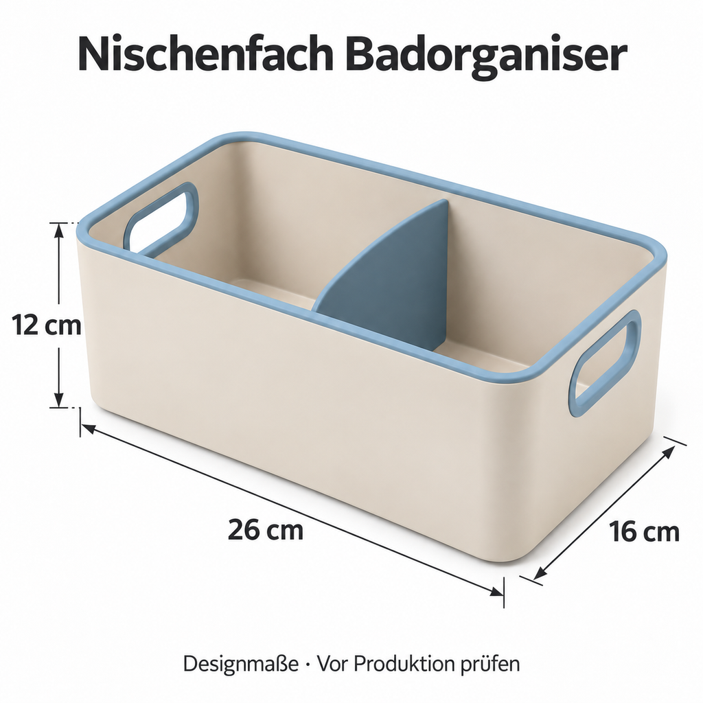 Nischenfach Badorganiser