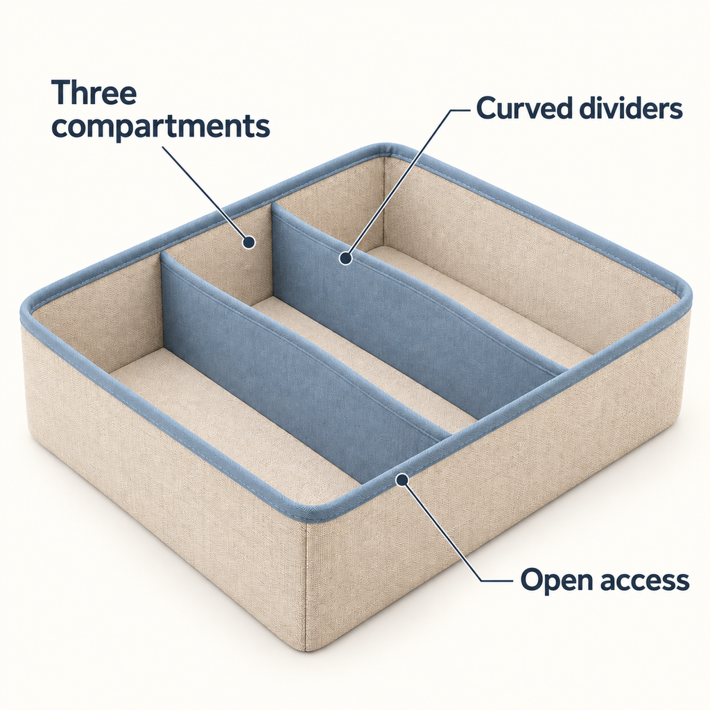 Wellenfach Schubladenorganiser